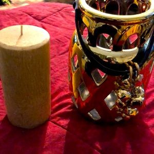 Christmas decoration candle